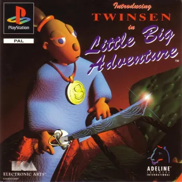 Little Big Adventure (JP) box cover front